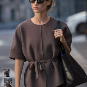 ZARA Puff Sleeve Knit Sweater